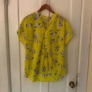 Cabi size medium yellow blouse